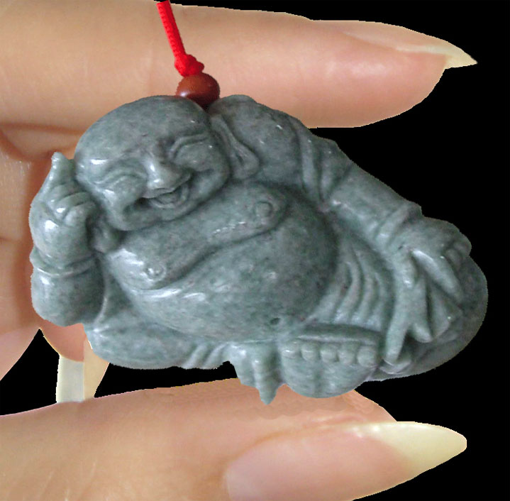 Happy Buddha Lying on Left Side (Full View)